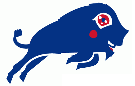 Buffalo Bills Anime Logo DIY iron on transfer (heat transfer)